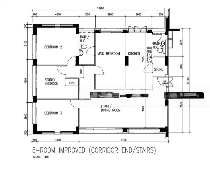5 Room (5A) HDB for Sale in  460 Hougang Avenue 10 - Image 7
