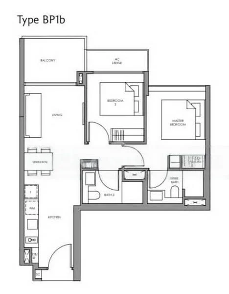 2 Bed Condo for Rent in  Fourth Avenue Residences - Image 13