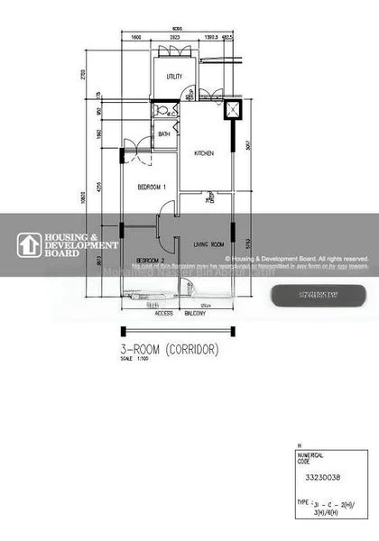 3 Room (3I) HDB for Sale in 17 Marsiling Lane - Image 12