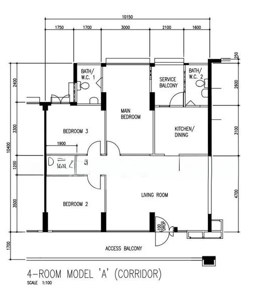 4 Room (4A) HDB for Rent in  627 Choa Chu Kang Street 62 - Image 18