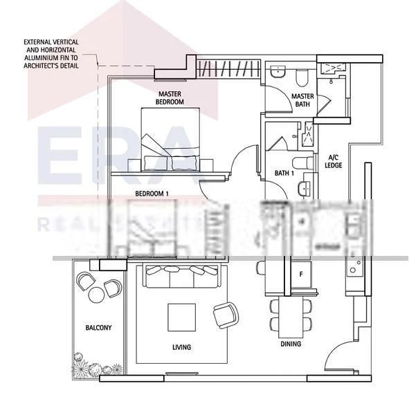 2 Bed Condo for Rent in  Waterbank At Dakota - Image 7