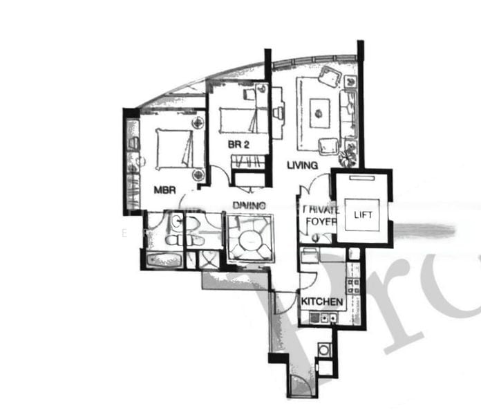 2 Bed Condo for Rent in  Palm Gardens - Image 10