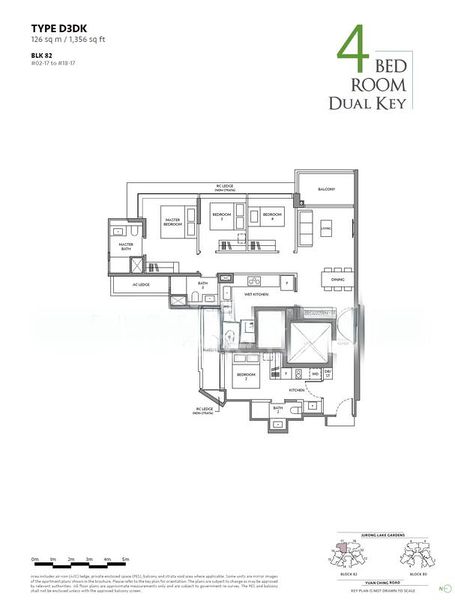 4 Bed Condo for Sale in  The LakeGarden Residences - Image 9