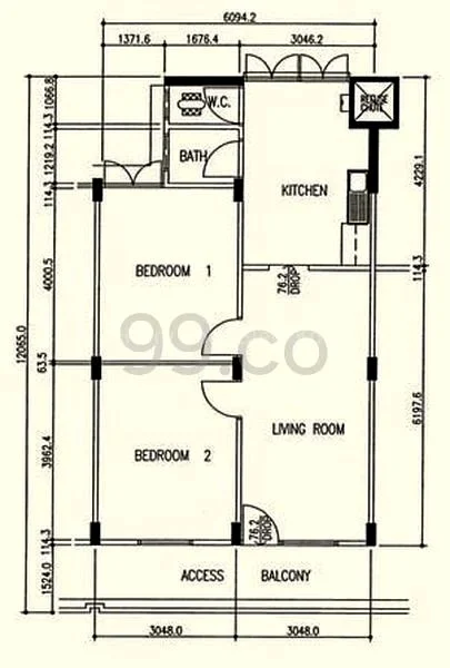 3 Room (3I) HDB for Sale in 77 Lorong Limau - Image 5