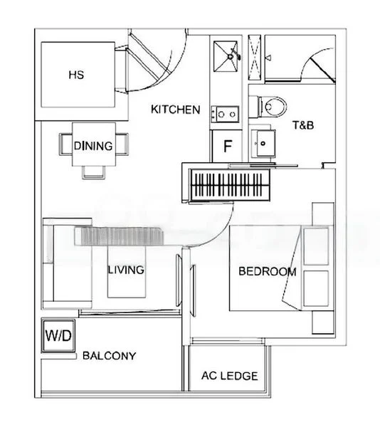 1 Bed Apartment (Condo) for Rent in  Jool Suites - Image 6
