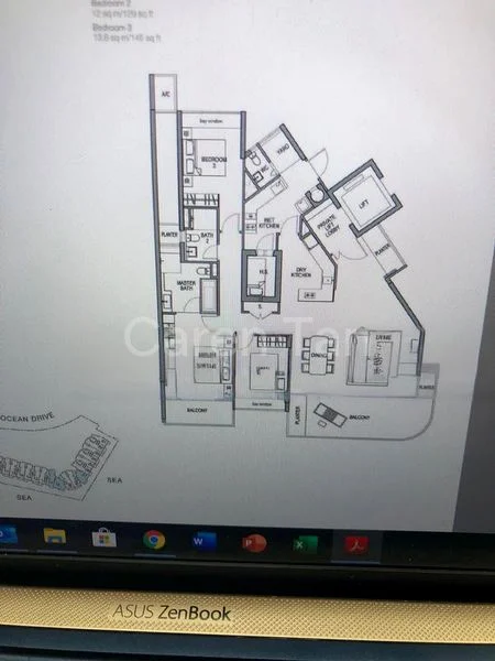 3 Bed Condo for Rent in The Azure - Image 19