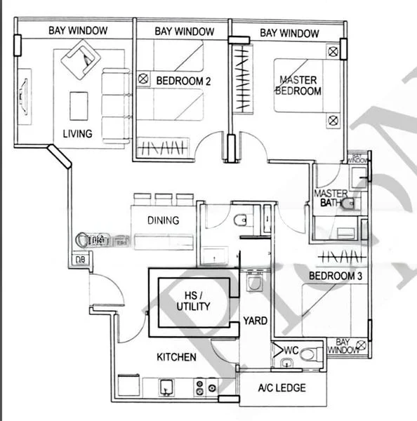 Common Room (Condo) for Rent in  Atrium Residences - Image 9