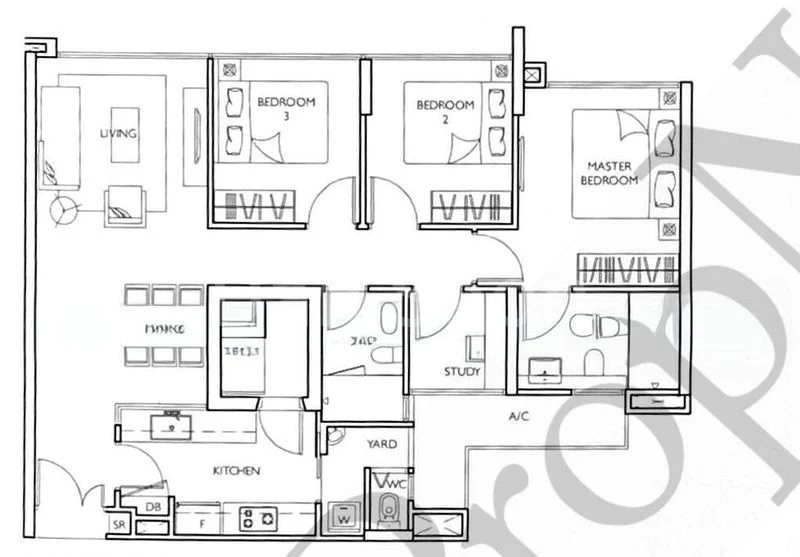 3 Bed Executive Condo for Sale in  Prive - Image 9
