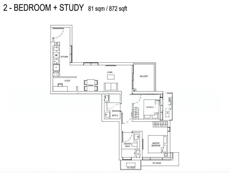 3 Bed Apartment (Condo) for Rent in  One Bernam - Image 8