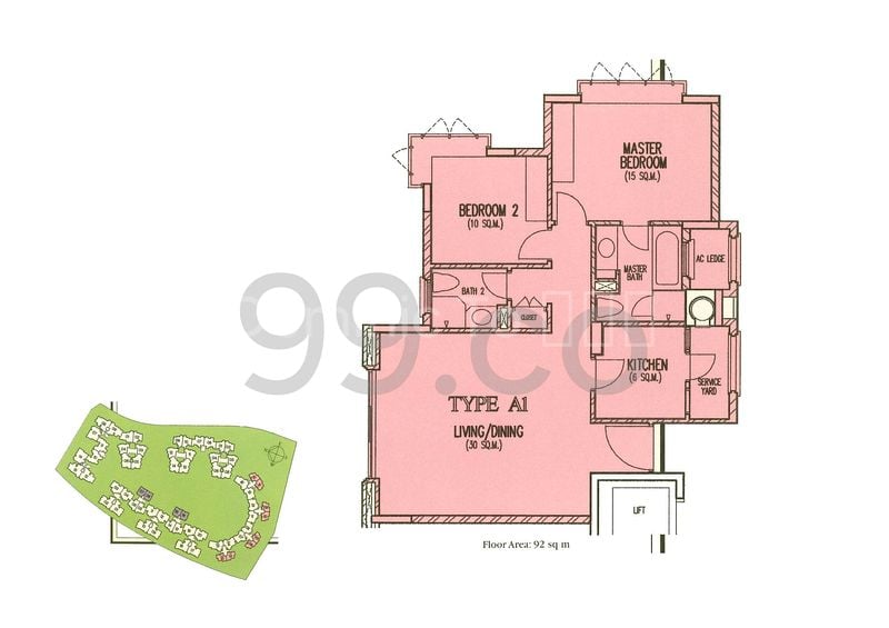 2 Bed Condo for Rent in  Costa Rhu - Image 10