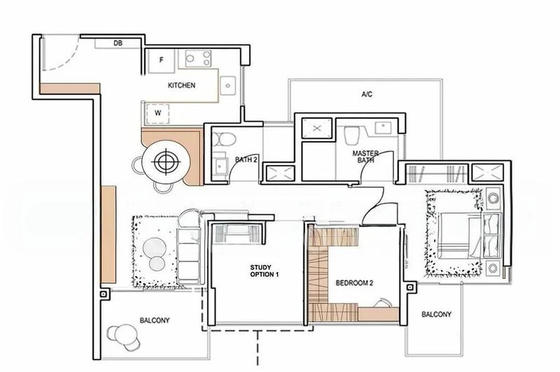3 Bed Condo for Rent in  Grandeur Park Residences - Image 8