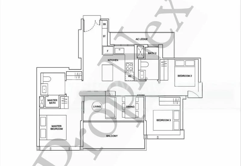 3 Bed Condo for Rent in  Hyll on Holland - Image 17