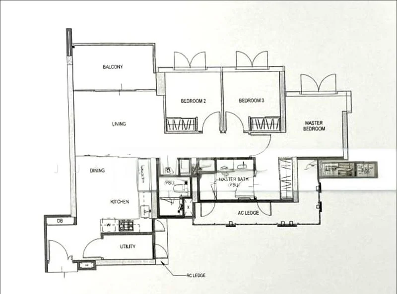 3 Bed Condo for Sale in  Gem Residences - Image 8