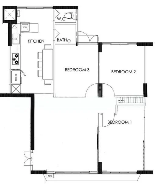 Common Room (HDB) for Rent in  23 Telok Blangah Crescent - Image 7