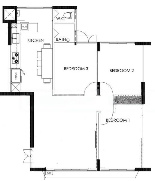 Common Room (HDB) for Rent in  23 Telok Blangah Crescent - Image 8