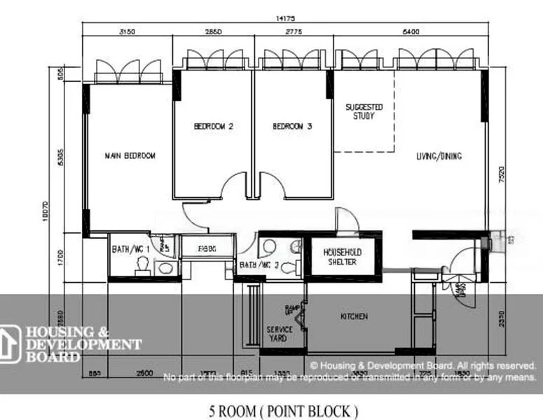 5 Room (5A) HDB for Sale in  332A Anchorvale Link - Image 8
