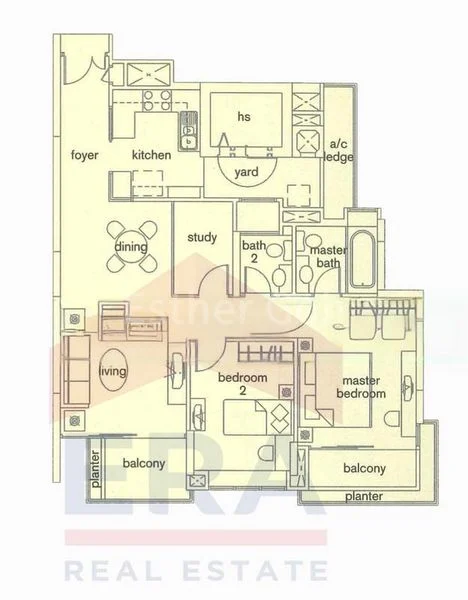 2 Bed Condo for Rent in Ris Grandeur - Image 10