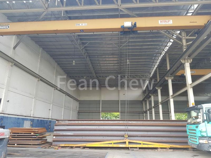 Factory / Workshop (B2) for Rent: Workshop in Jurong/Tuas with Overhead Crane for Lease - Image 2