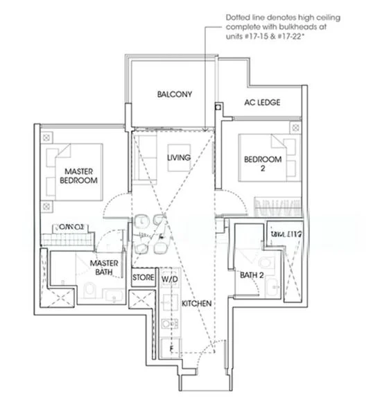 2 Bed Condo for Rent in  The Antares - Image 8