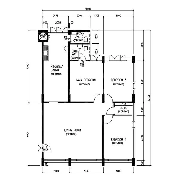 4 Room (4A) HDB for Sale in 225 Pending Road - Image 10