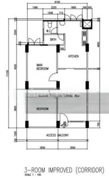 3 Room (3I) HDB for Rent in  504 Bukit Batok Street 52 - Image 13