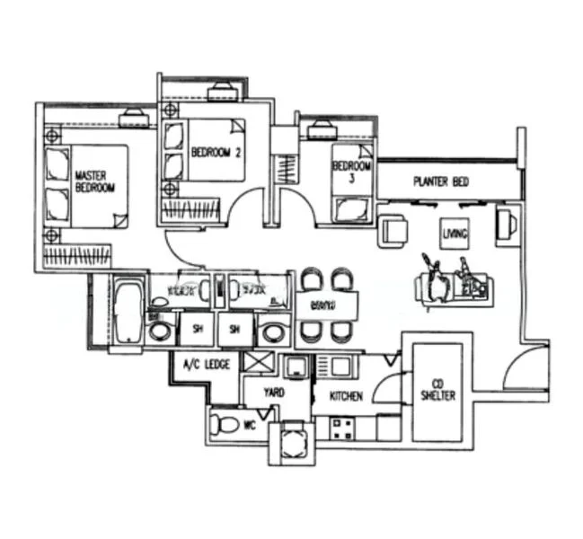 2 Bed Condo for Rent in  Coastarina - Image 4