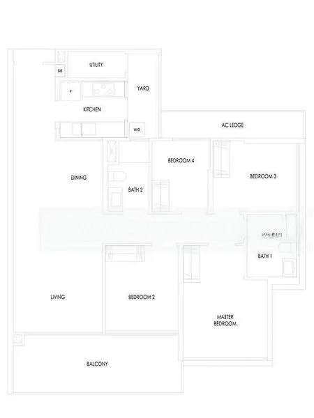 4 Bed Condo for Sale in  Treasure at Tampines - Image 17