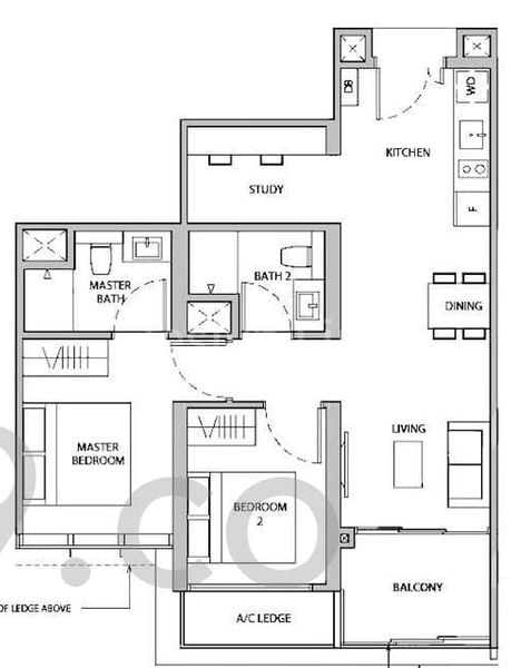 3 Bed Condo for Sale in Dairy Farm Residences - Image 8