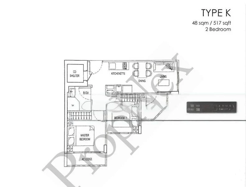 2 Bed Condo for Sale in  Cardiff Residence - Image 8