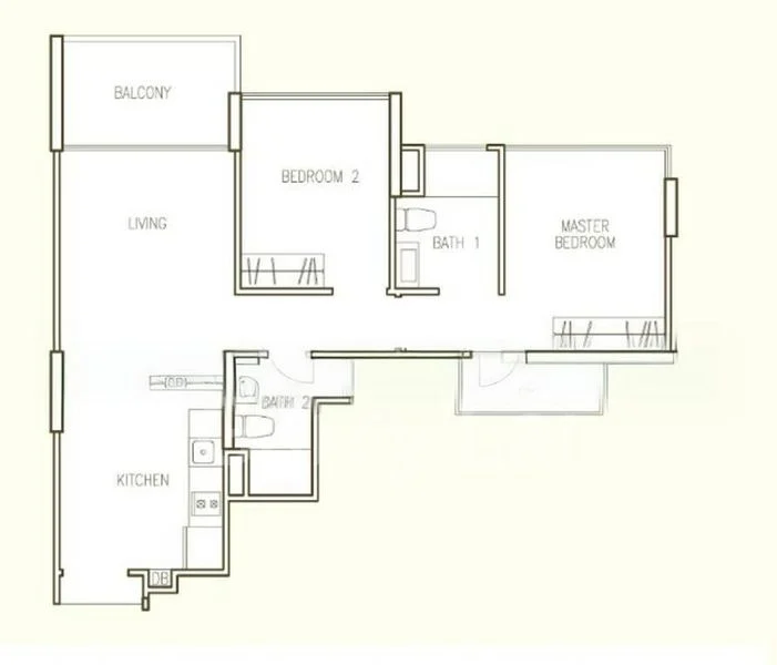 2 Bed Condo for Rent in  Bukit Panjang Plaza - Image 9