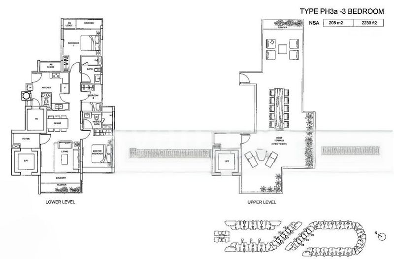 3 Bed Condo for Rent in  Meadows @ Peirce - Image 17