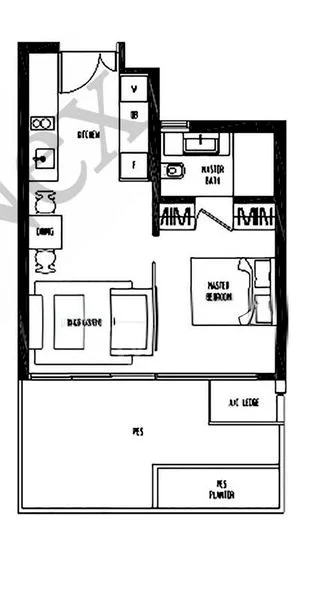 1 Bed Condo for Rent in  Sennett Residence - Image 13