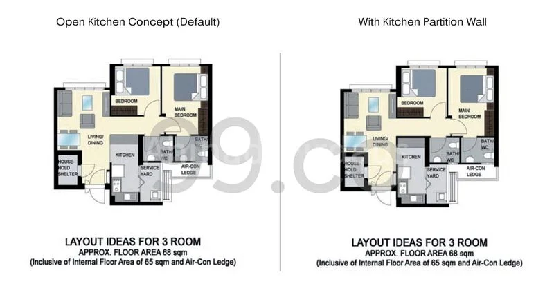 3 Room (3A) HDB for Sale in  233A Sumang Lane - Image 13