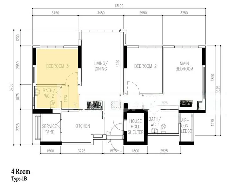 Common Room (HDB) for Rent in  101A Bidadari Park Drive - Image 12