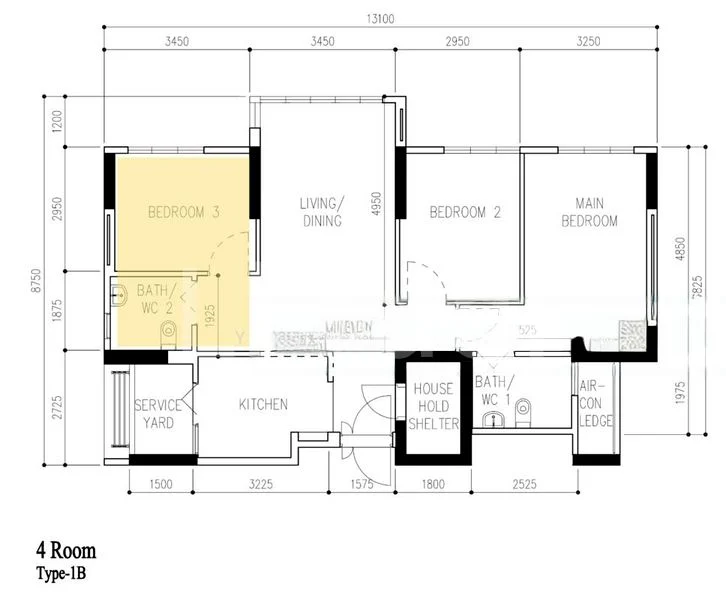 Common Room (HDB) for Rent in  101A Bidadari Park Drive - Image 11