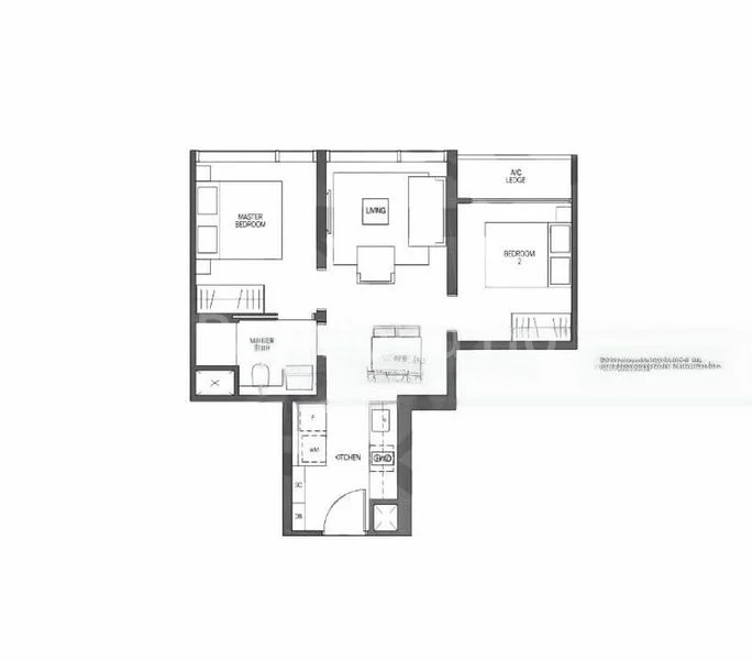 2 Bed Condo for Sale in  Midtown Modern - Image 14