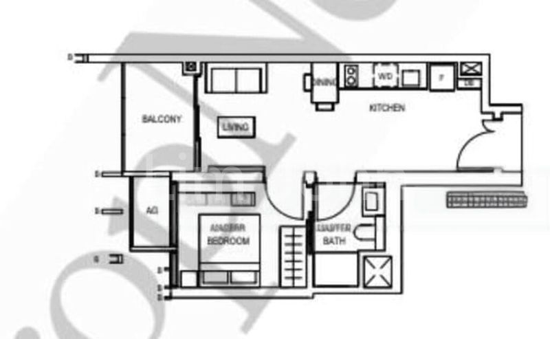 1 Bed Condo for Sale in Upper Bukit Timah Road - Image 5
