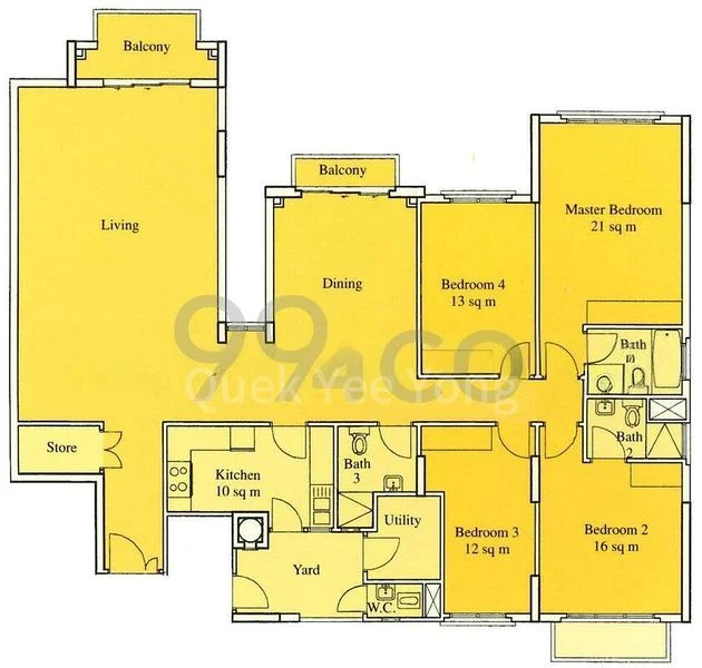 4 Bed Condo for Rent in The Anchorage - Image 20