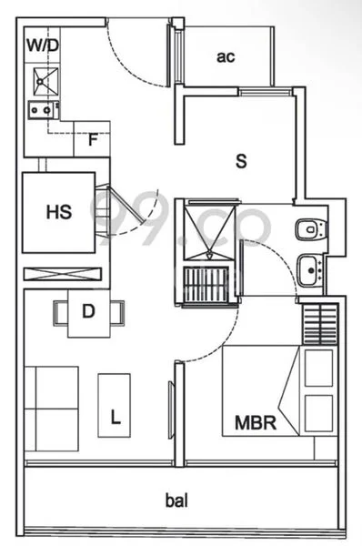 1 Bed Apartment (Condo) for Sale in  The Water Edge - Image 13