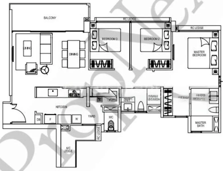 3 Bed Executive Condo for Sale in  Bellewaters - Image 8