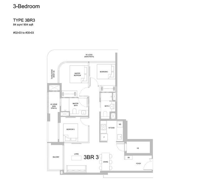 3 Bed Condo for Sale in One Marina Gardens - Image 9