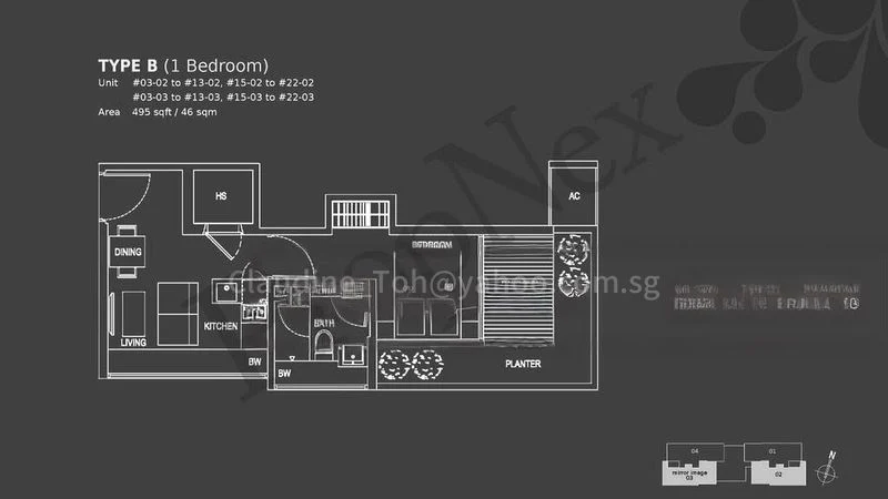 1 Bed Condo for Rent in  Devonshire Residences - Image 10
