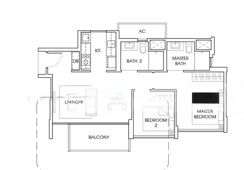 2 Bed Condo for Rent in The Vales - Image 6