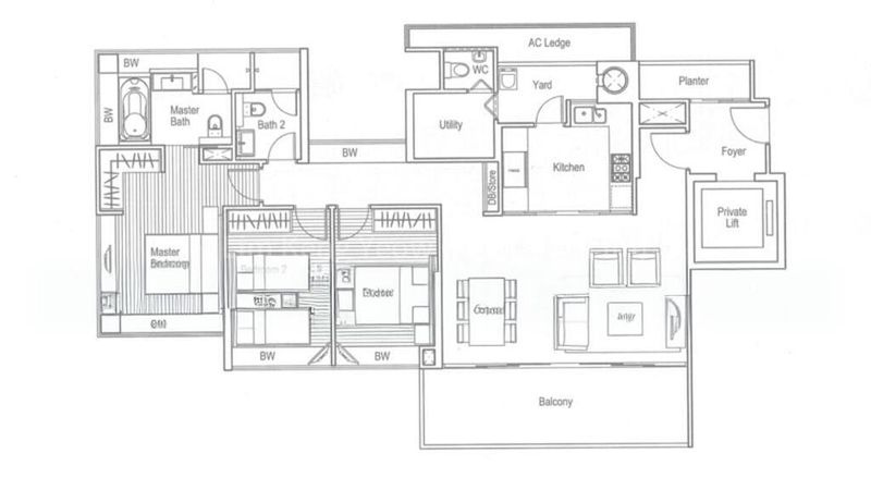 3 Bed Condo for Rent in  Suites @ Cairnhill - Image 10