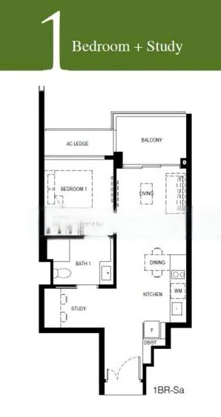 1 Bed Condo for Sale in  Normanton Park - Image 9