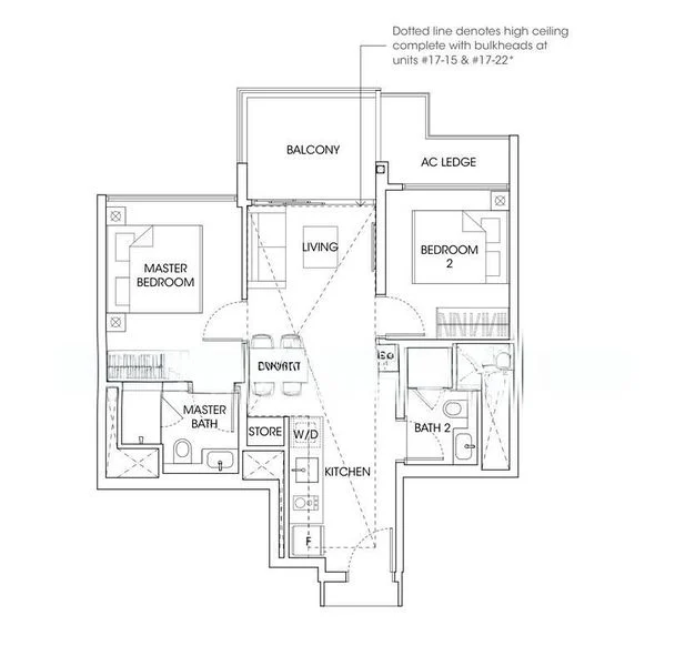 2 Bed Condo for Rent in  The Antares - Image 13