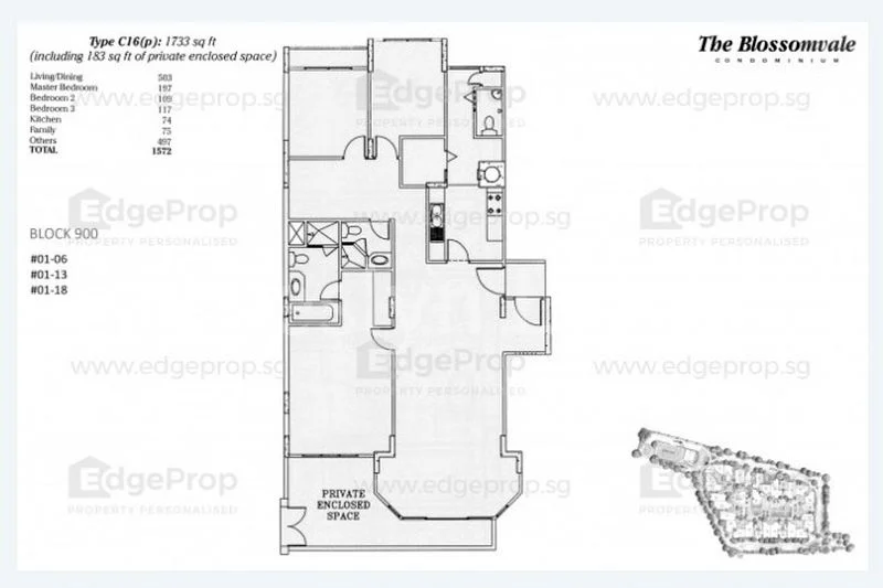 3 Bed Condo for Sale in The Blossomvale - Image 14