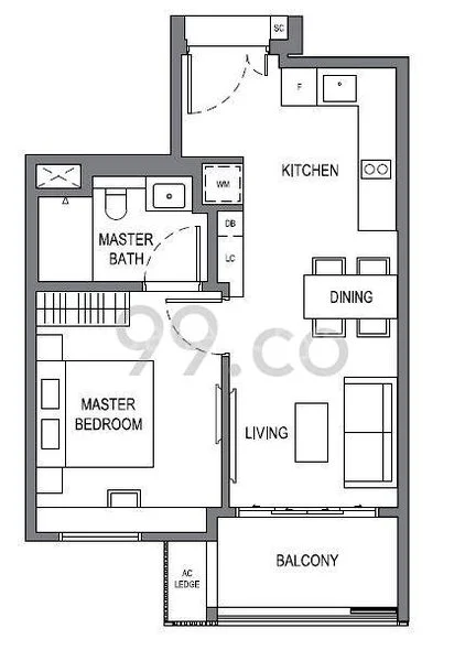 1 Bed Apartment (Condo) for Rent in  Parksuites - Image 29