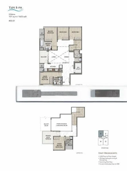 5 Bed Apartment (Condo) for Sale in  K Suites - Image 19