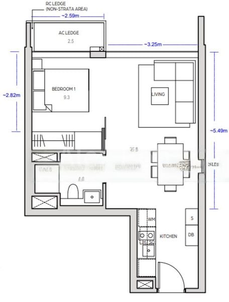 1 Bed Condo for Sale in Midtown Bay - Image 5